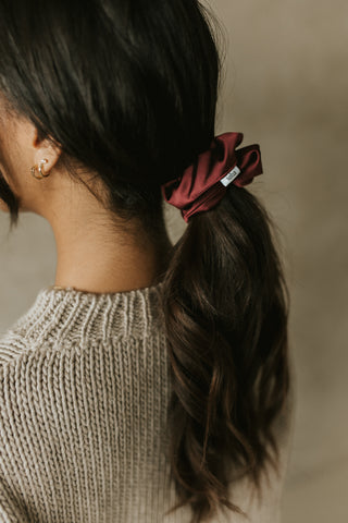Satin scrunchie - Porto