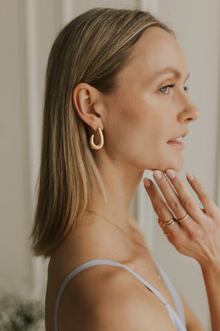 Sara earrings - Vermeil