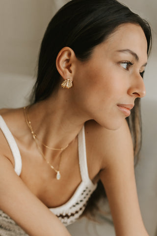 Boucles d'oreilles Aurélia - Plaqué or