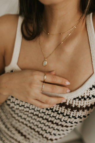 Bague Magnolia - Vermeil