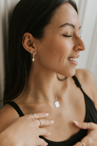 Camellia Stud Earrings