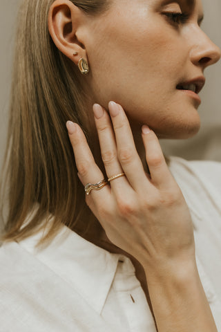 Sara earrings - Vermeil