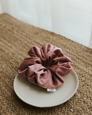 Chouchou Oversize - Satin rose vintage