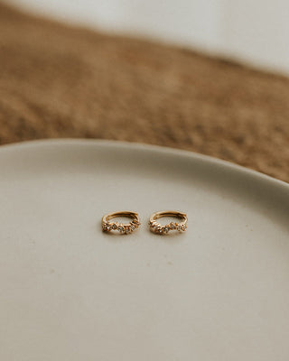 Cecile Earrings - Vermeil