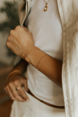 Bracelet Zira - Plaqué or 18k