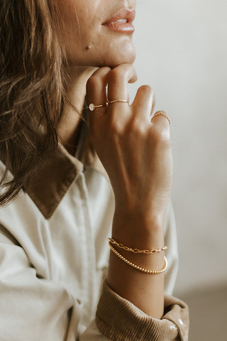 Bracelet Avery - Plaqué or 18k