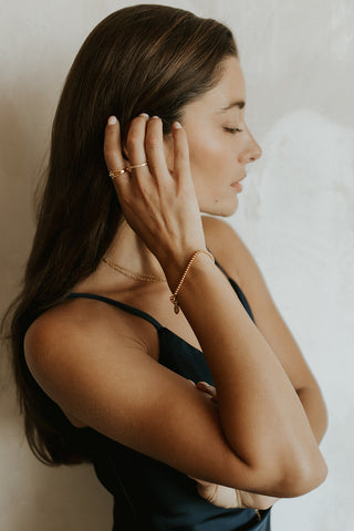 Bague Hailey - Plaqué or 18k