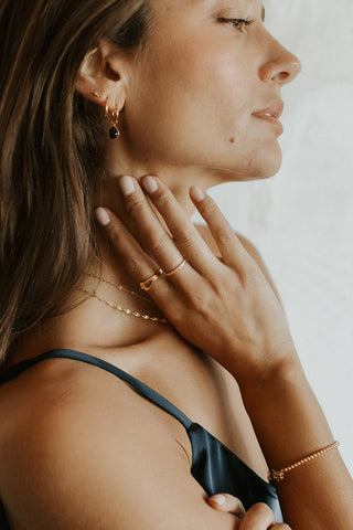 Bague Hailey - Plaqué or 18k