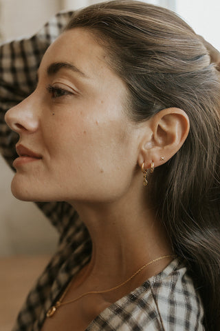Boucles d'oreilles Grace - Plaqué or 18k