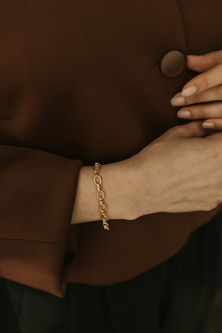 Victoria bracelet - 18k gold plated
