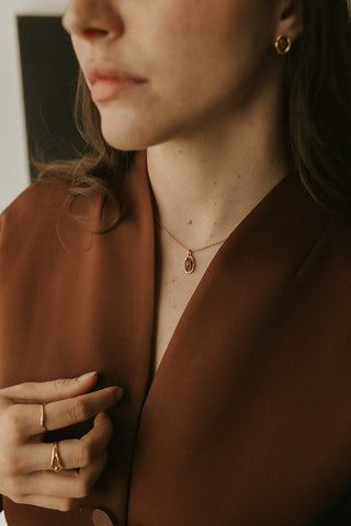 Chaîne Calla - Plaqué or 18k