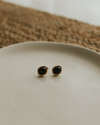 Boucles d'oreilles Nélya - Plaqué or 18k