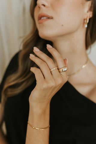 Pearl Majesty Ring - Vermeil