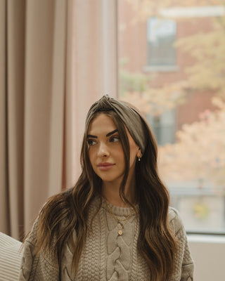XL Bow Headband – Dune