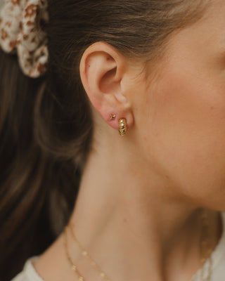 Elsa Earrings- Gold Plated
