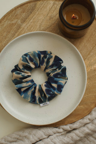 Scrunchie - Blue Shades