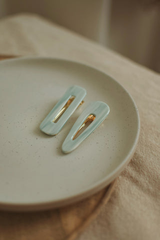 Aqua Barrette Duo