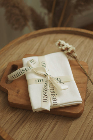 Dish Towel – Off-White Linen