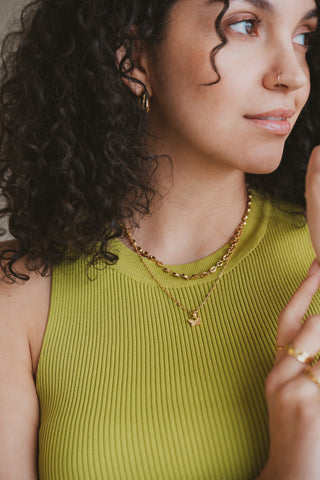 Miami Short Chain – Gold-Plated