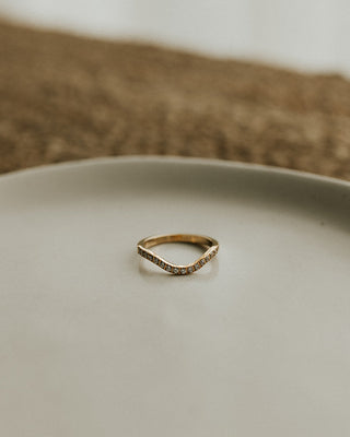 Bague Chelsea - Plaqué or 18k