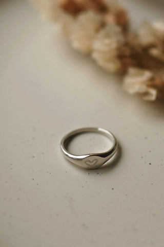 Soulmate Ring (Engraved Heart)