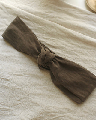 XL Bow Headband – Dune