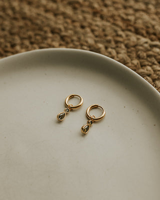 Boucles d'oreilles Grace - Plaqué or 18k