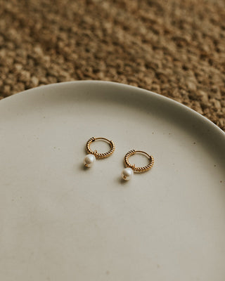 Boucles d'oreilles Madelyn - Plaqué or 18k