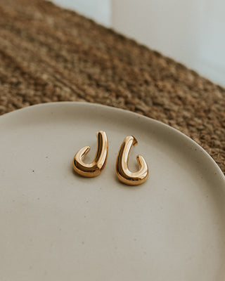 Scala Earrings - Gold Plated
