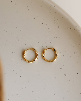 Torsia Earrings - Vermeil