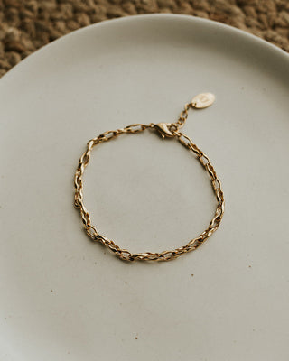 Bracelet Avery - Plaqué or 18k