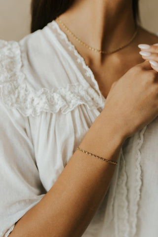 Bracelet Charlène - Plaqué Or