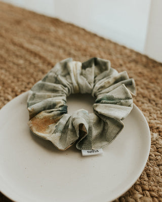 Cotton Scrunchie - Monet