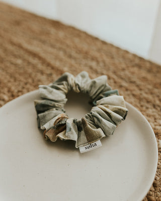 Cotton Scrunchie - Monet