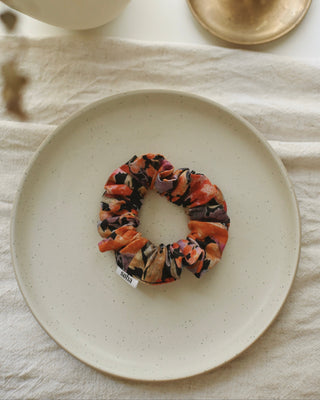 Marie Floral Scrunchie