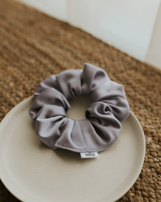 Satin Scrunchie - Lilac