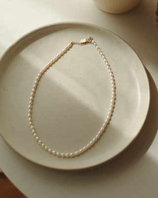 Collier de perles d'eau douce Naïa - Vermeil