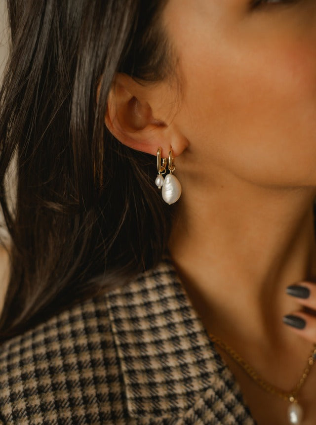 Alessia earrings - Vermeil