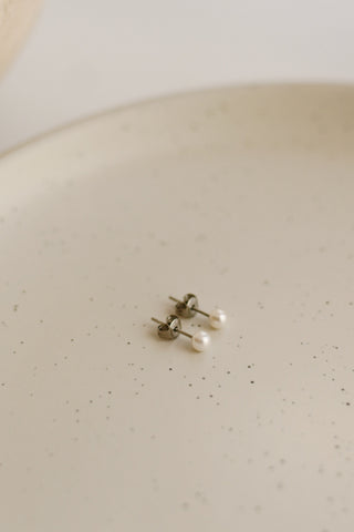 Boucles d'oreilles Perles 4 mm