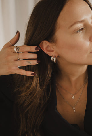 Bold Hoops Earrings – 18 mm