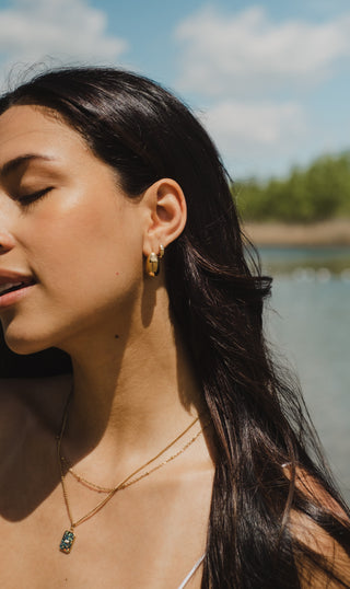 Boucles d'oreilles Iconic Drops - Plaqué Or