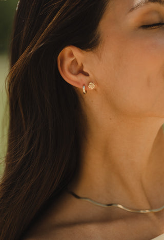Boucles d'oreilles Daisy - Vermeil