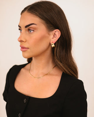 Boucles d'oreilles Julia - Plaqué or