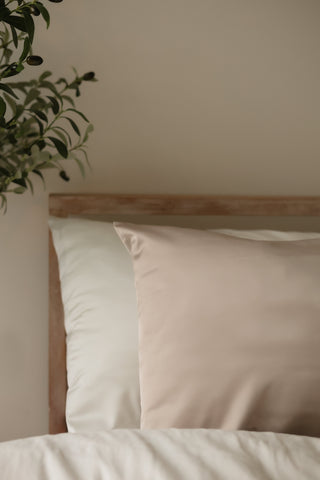 Taie d'oreiller en satin