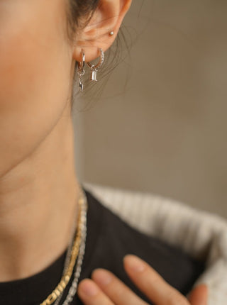 Zirconia Hoops