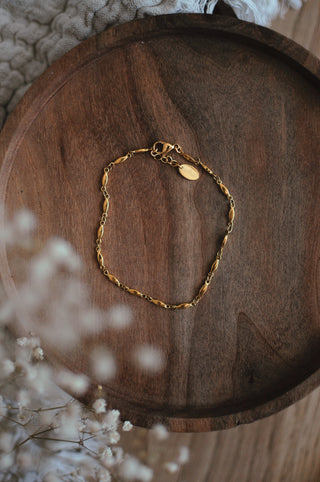 Bracelet de cheville Simone - Plaqué Or