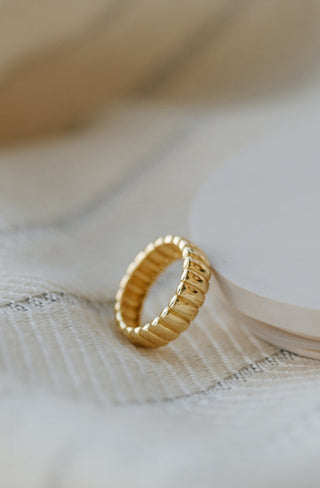 Bague Santorini - Plaqué or 18k