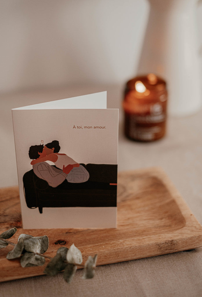 Greeting card - Yours, my love