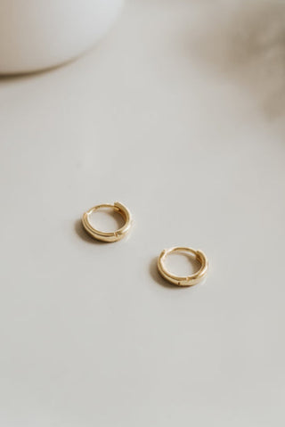 Hoop earrings - Vermeil