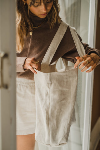 Linen Tote Bag – Nagano